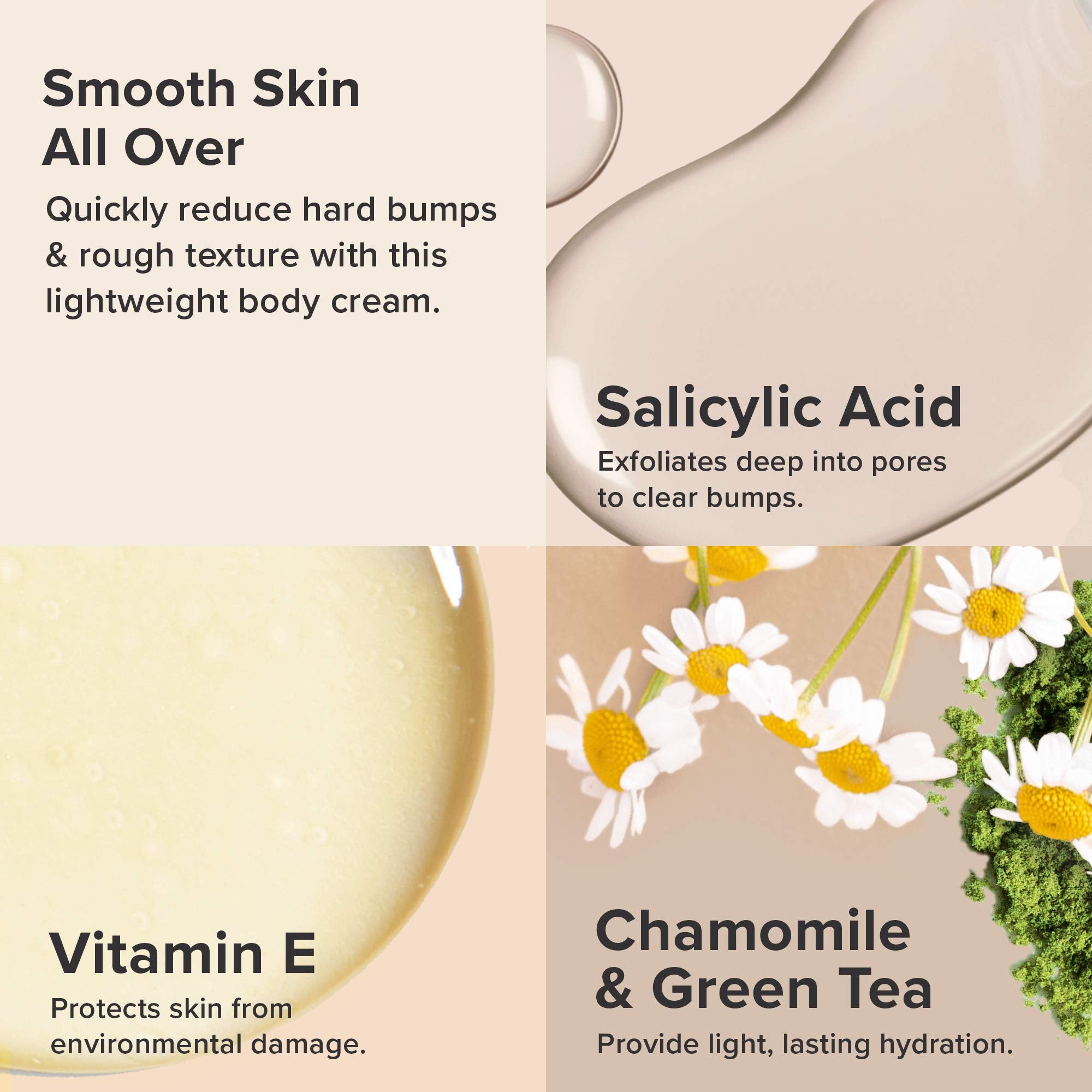 Paula's Choice Weightless Body Treatment 2% BHA, Salicylic Acid & Chamomile Lotion Exfoliant, Moisturizer for Keratosis Pilaris (KP) Prone Skin & Clogged Pores, Fragrance-Free & Paraben-Free